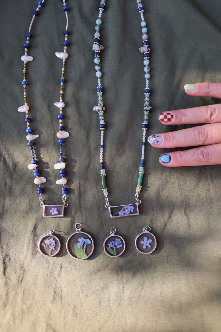 Stained Glass and Pressed Flower Frames