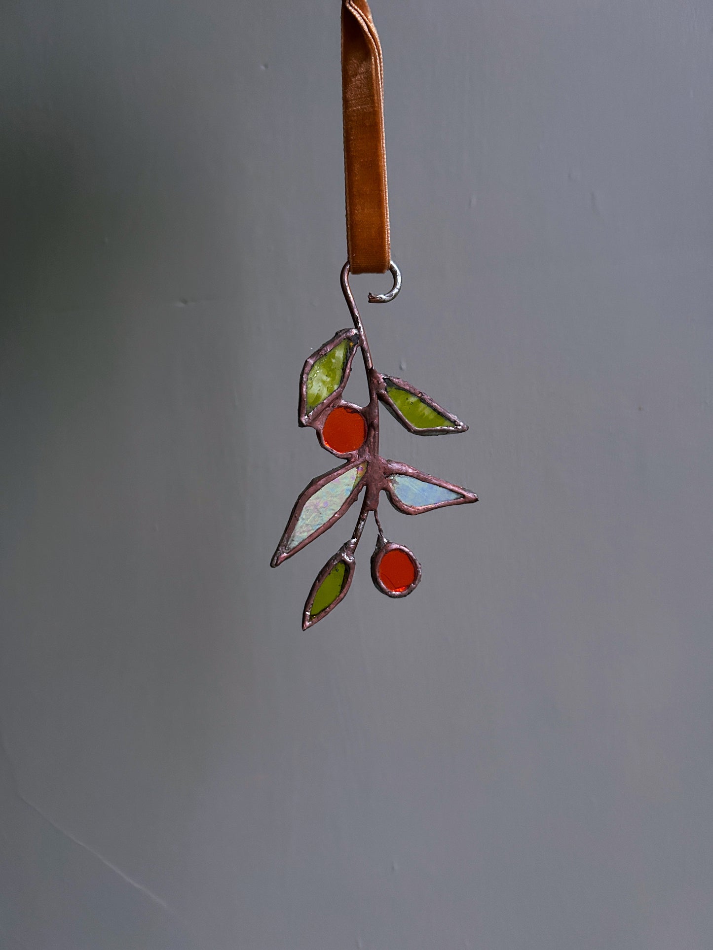 Stained Glass Folk Plant Stem