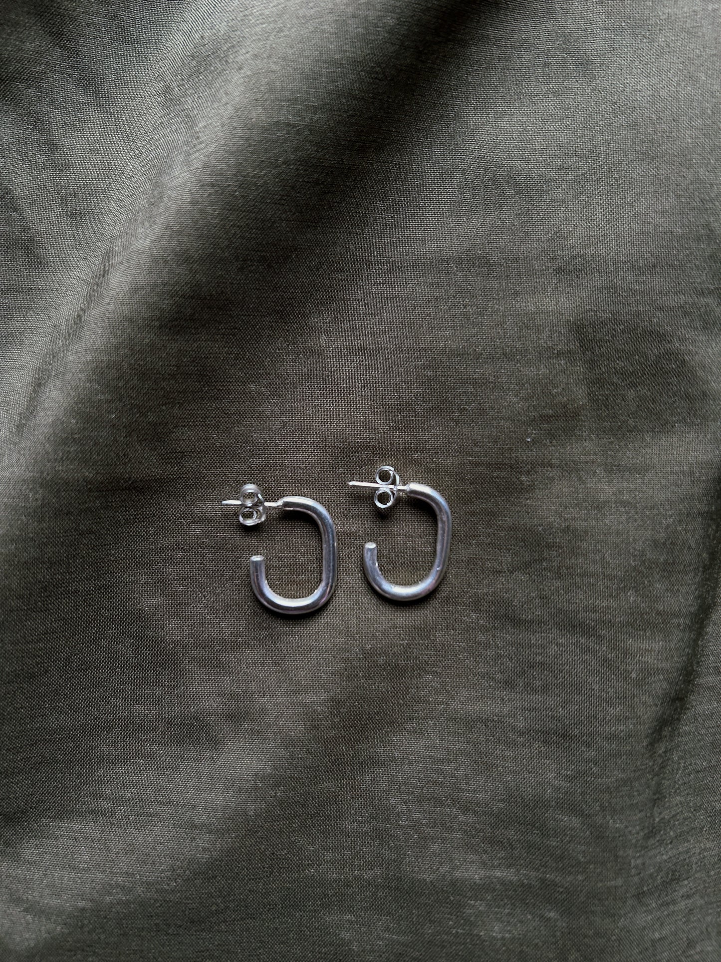 Sterling Silver Hoop Earrings