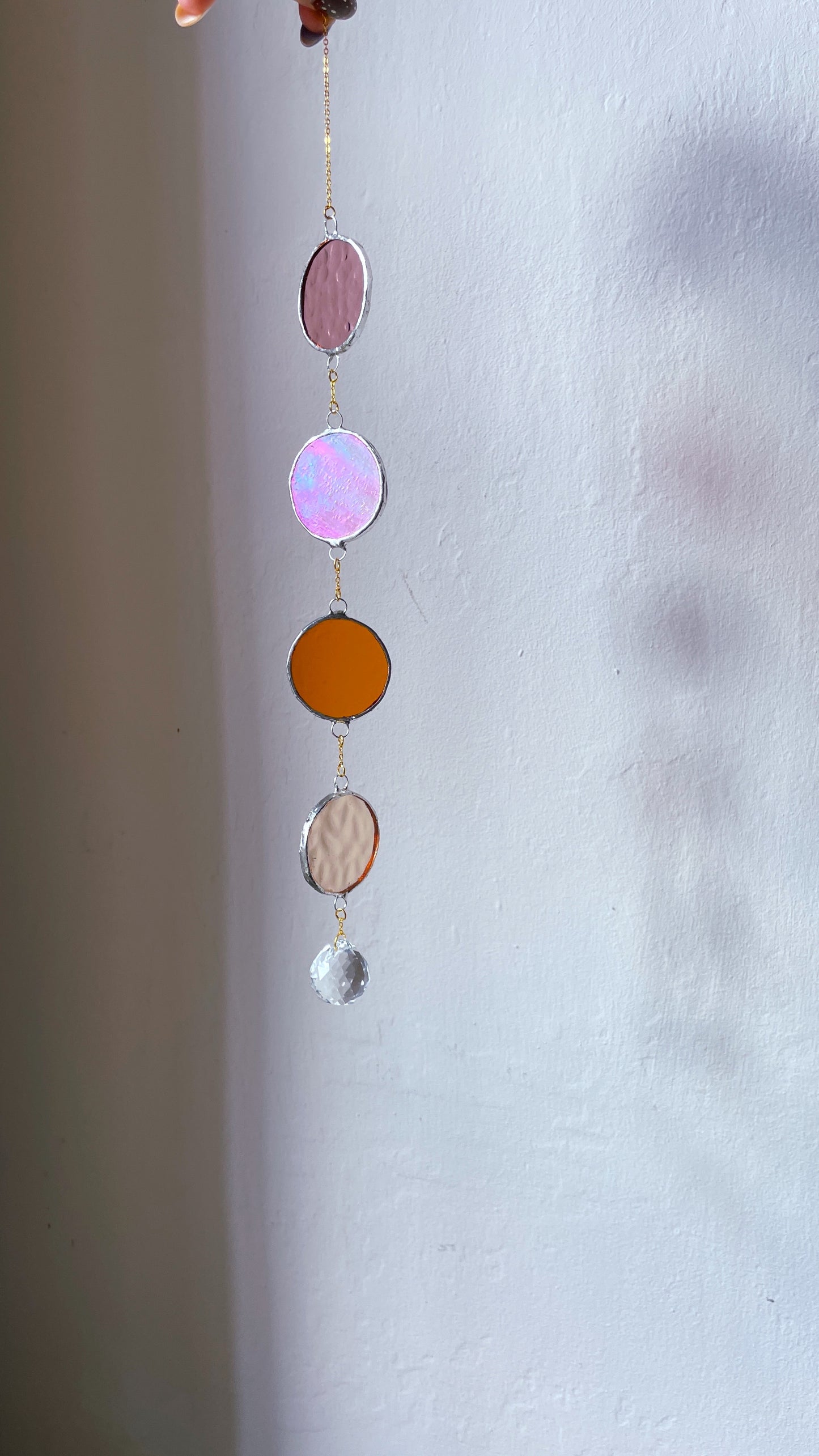Stained Glass Mobile Circles