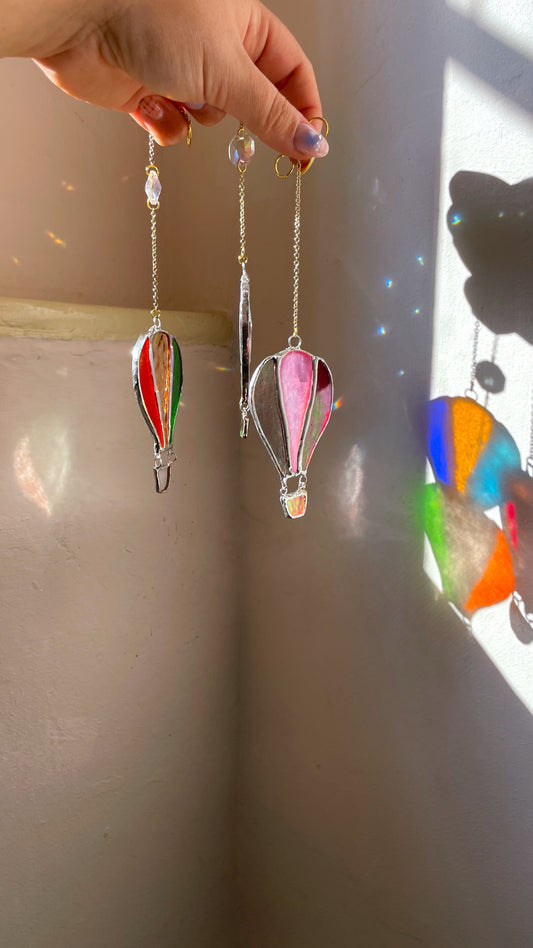 Mini Hot Air Balloon Suncatcher