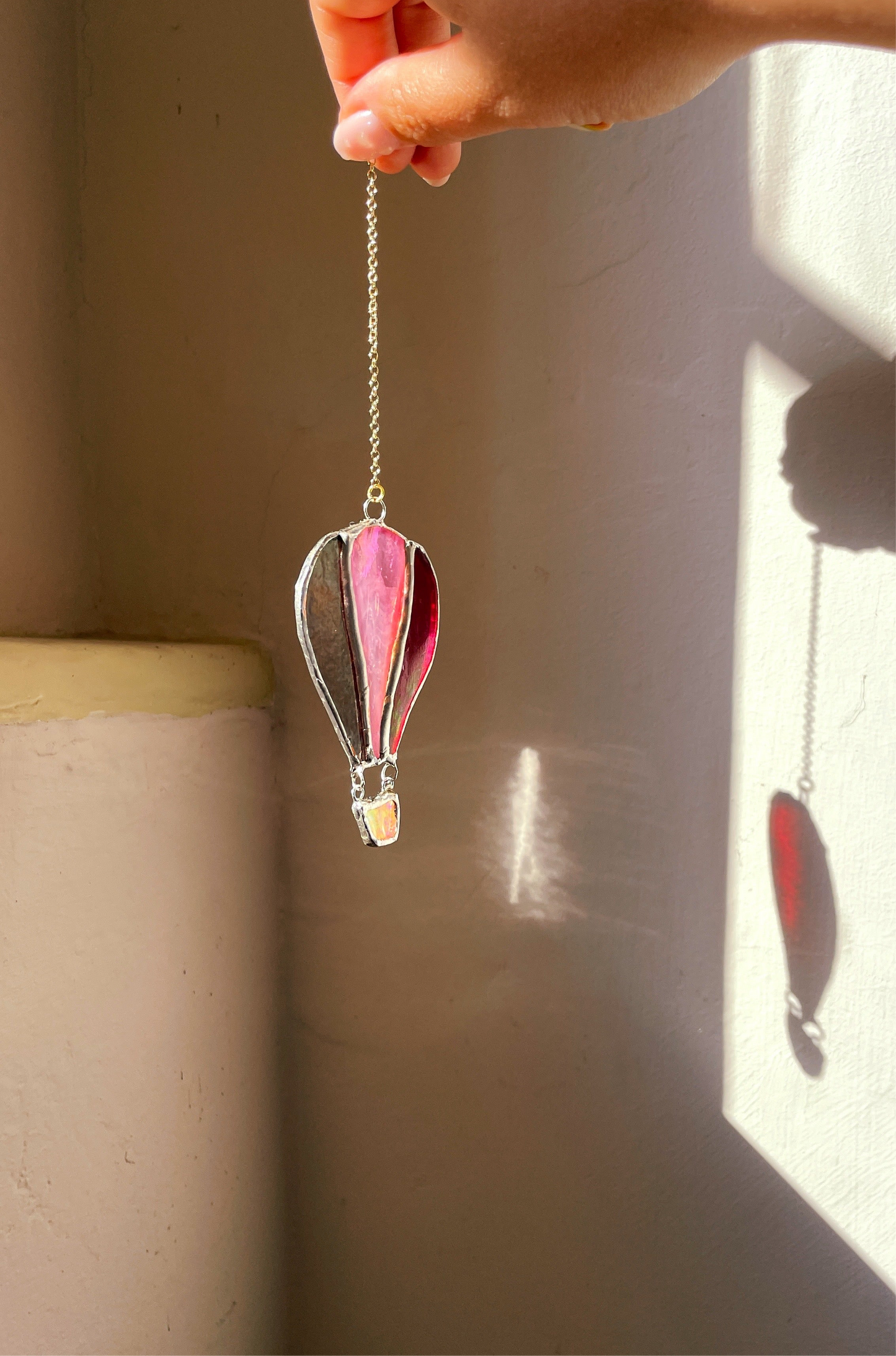 Mini Hot Air Balloon Suncatcher