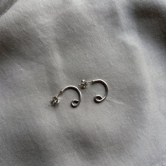 Small Sterling Silver Earrings