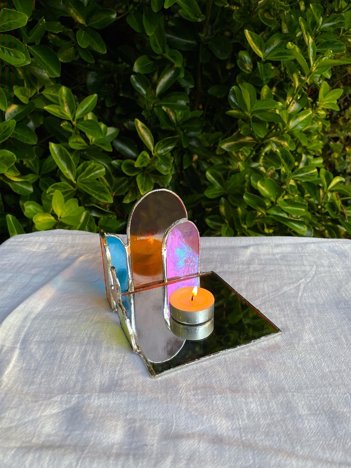 Large Celestial Tea Light Holder