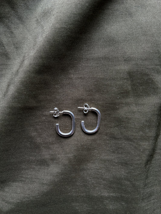 Sterling Silver Hoop Earrings