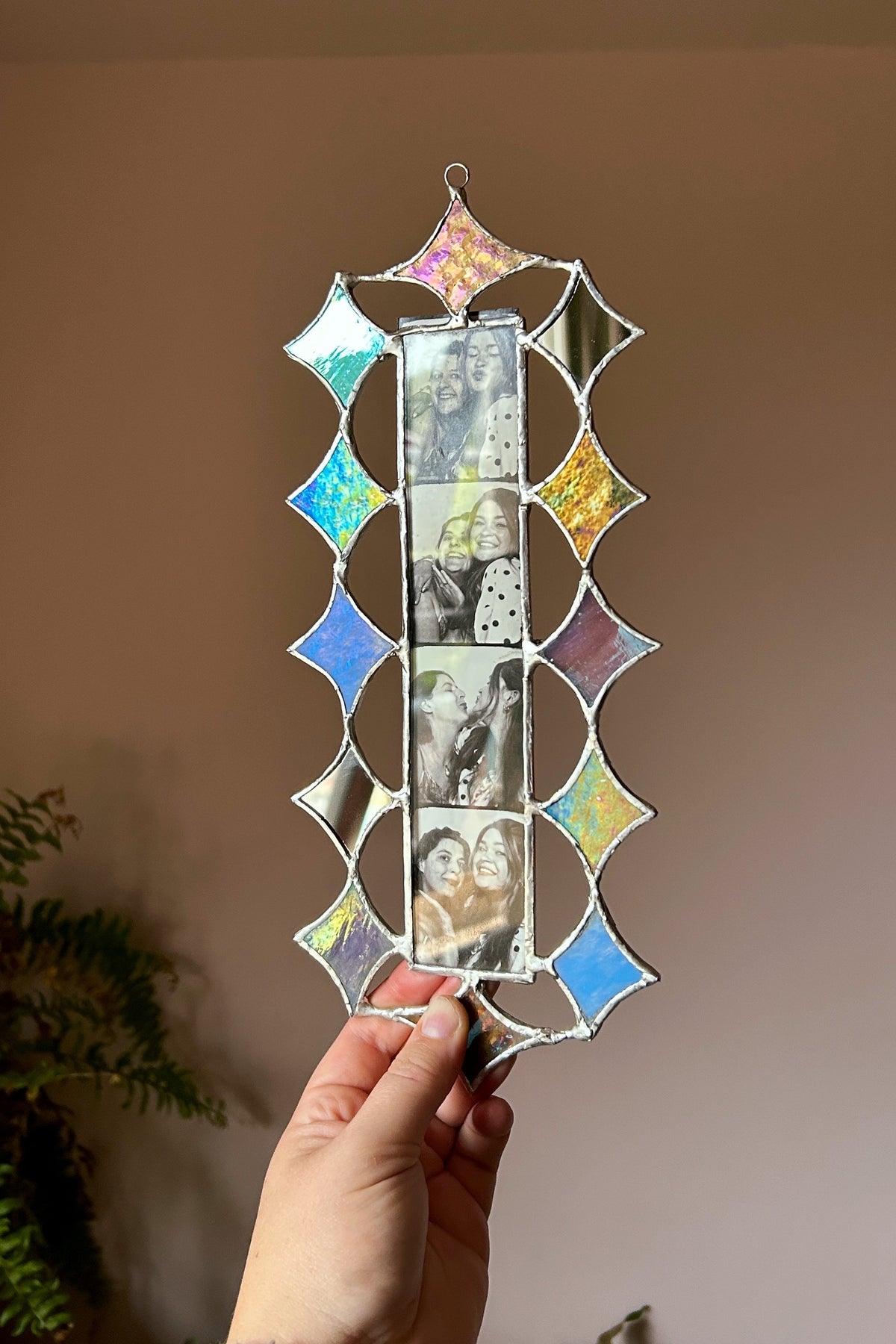 Our Stars Aligned Photobooth Stained Glass Frame