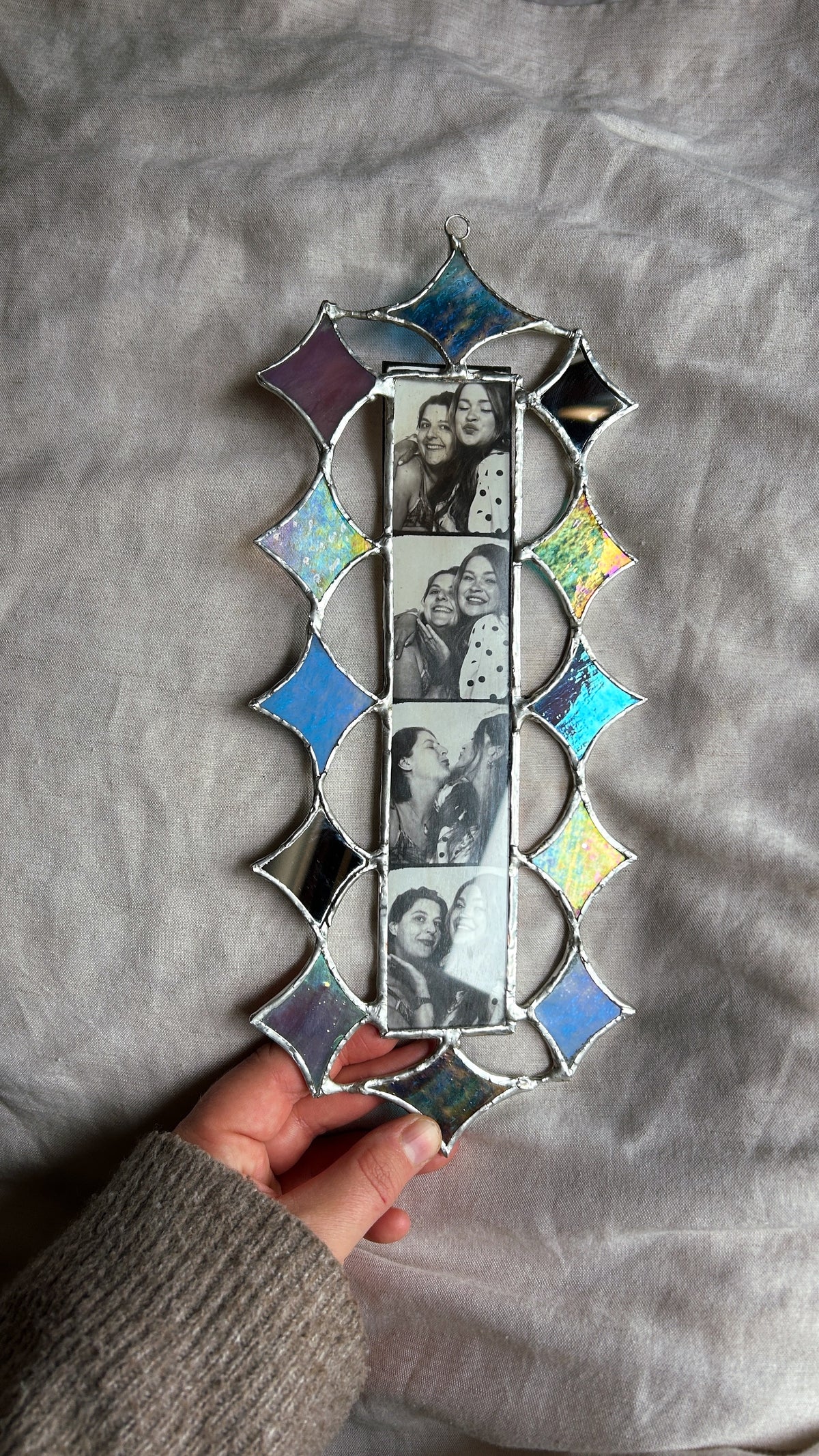 Our Stars Aligned Photobooth Stained Glass Frame