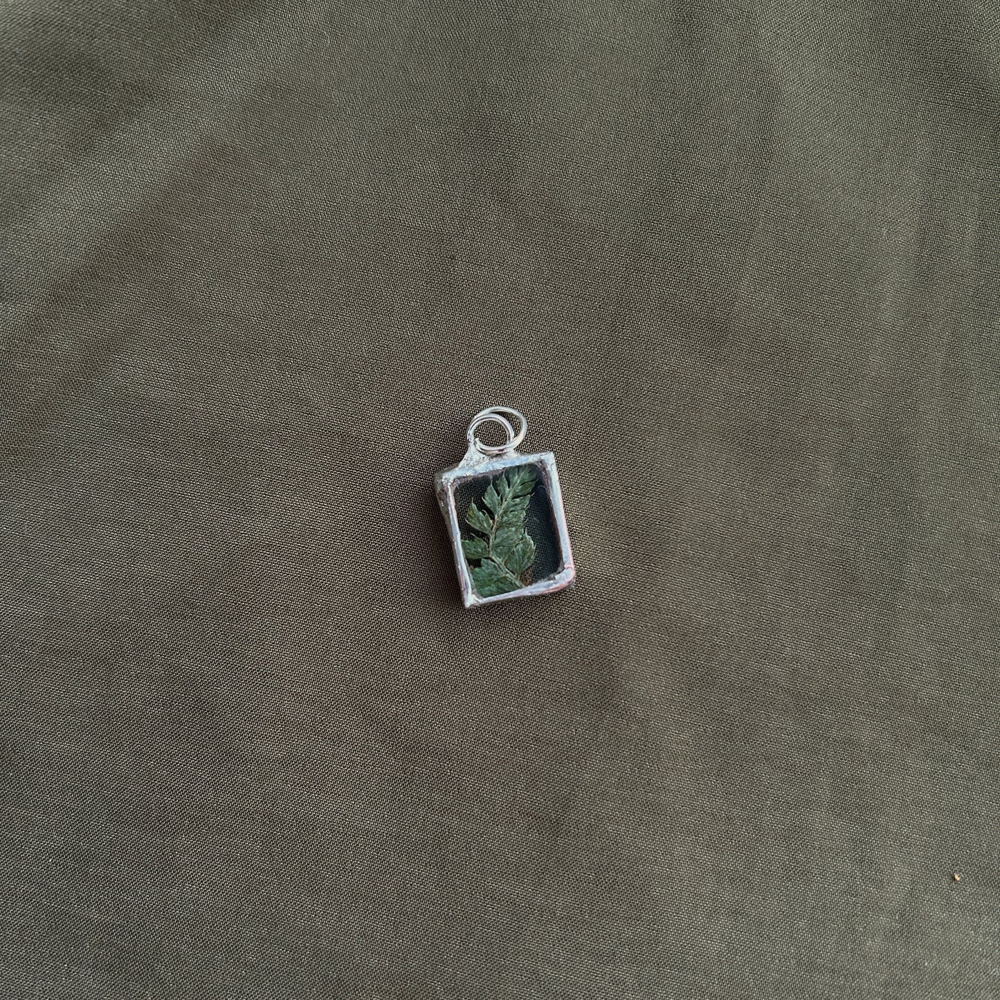 Pressed Fern Pendant