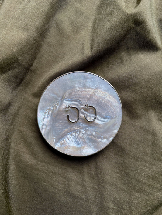 Sterling Silver Hoop Earrings