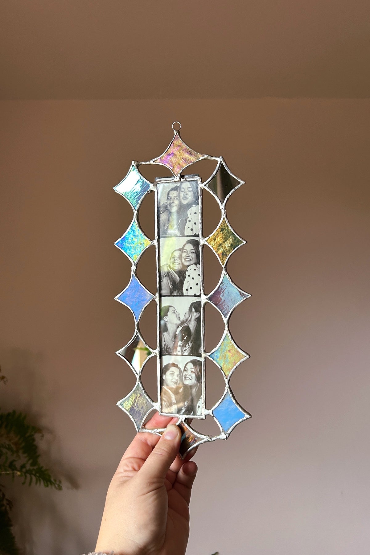 Our Stars Aligned Photobooth Stained Glass Frame