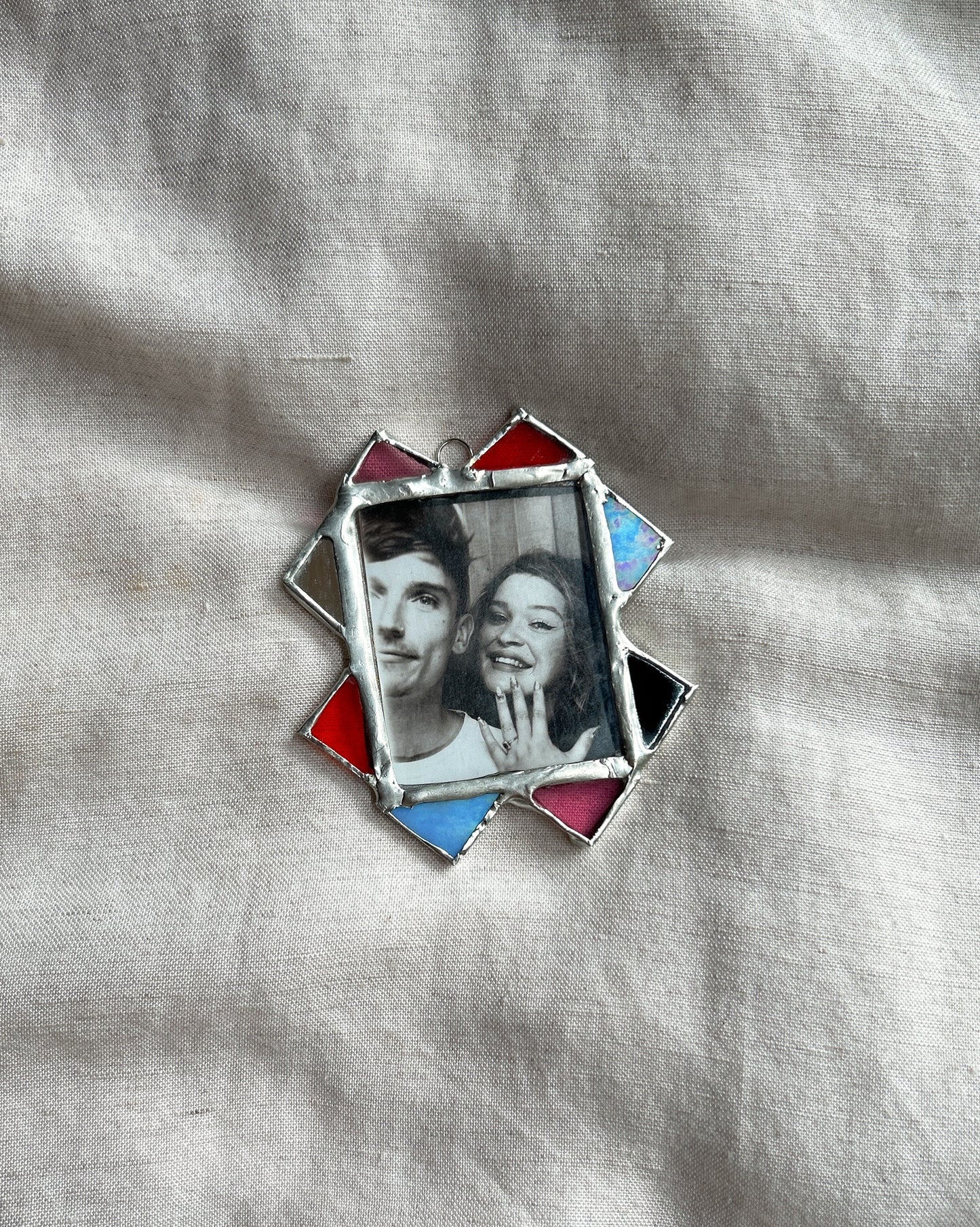 MINI Spike Frame Orange Blue Pink